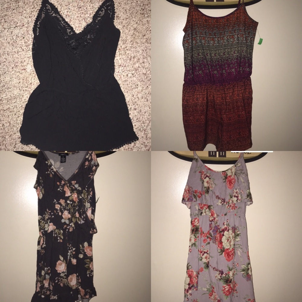 Dresses and rompers lot